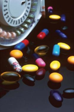 Collection of pills