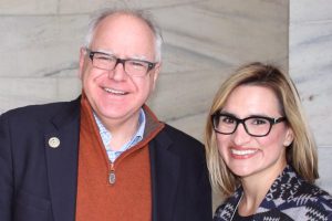 Governor Walz and Lt. Governor Flanagan