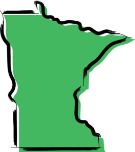 Illustration of the state of Minnesota