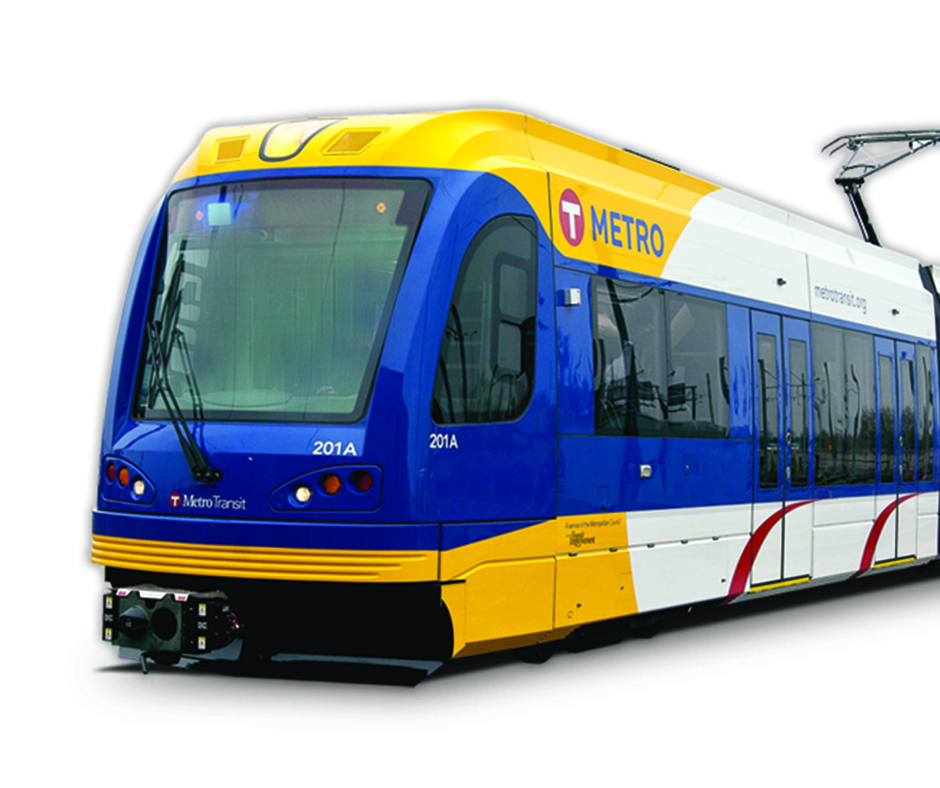 Metro Transit Light Rail Train