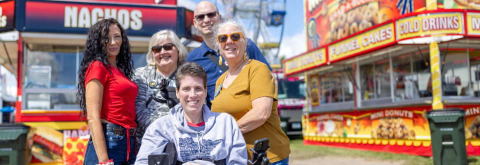 MCD and Council members at the Kandiyohi County Fair.